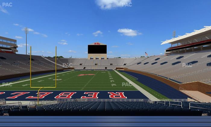 Vaught Hemingway Stadium - Section S 5 Seat View