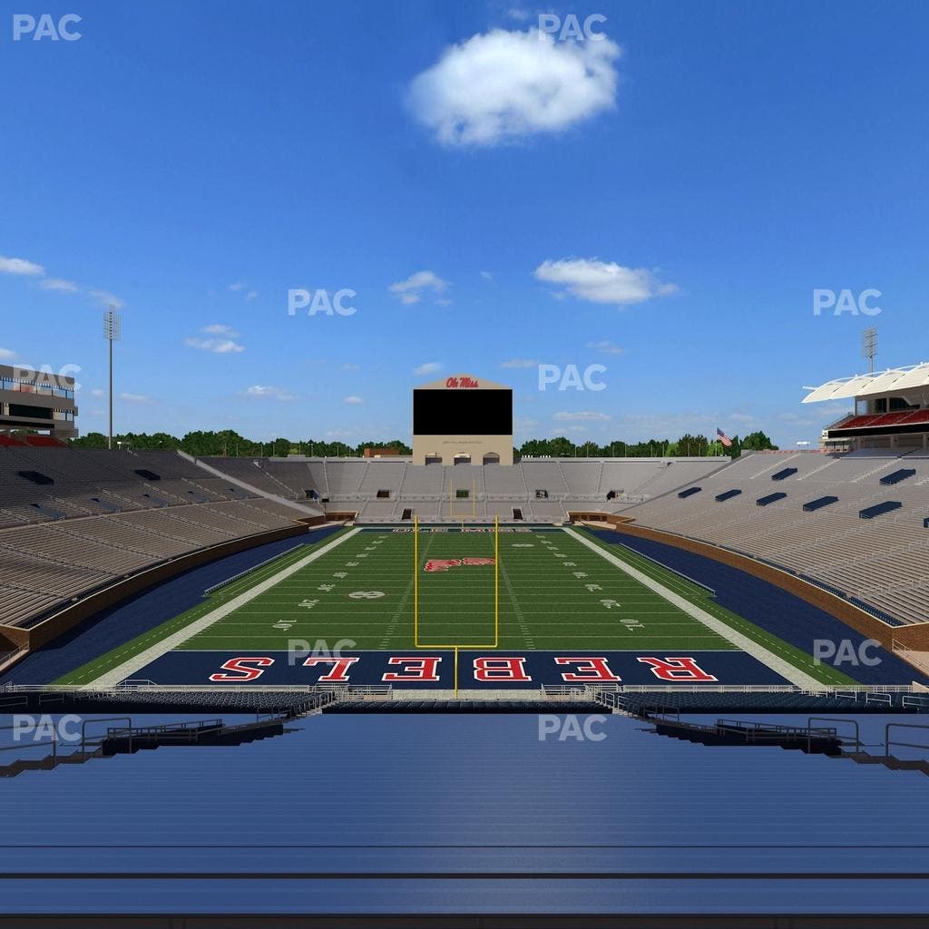 Vaught Hemingway Stadium - Section S 6 Seat View