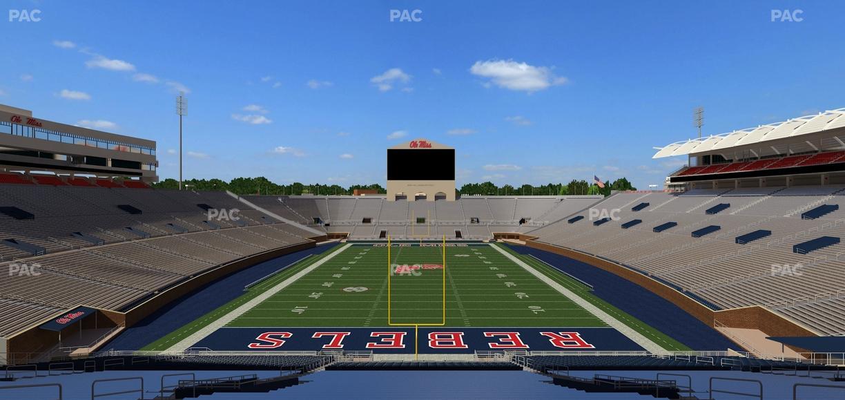 Vaught Hemingway Stadium - Section S 6 Seat View