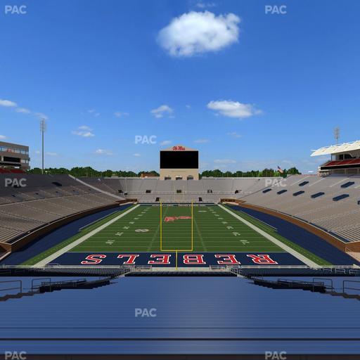 Vaught Hemingway Stadium - Section S 6 Seat View
