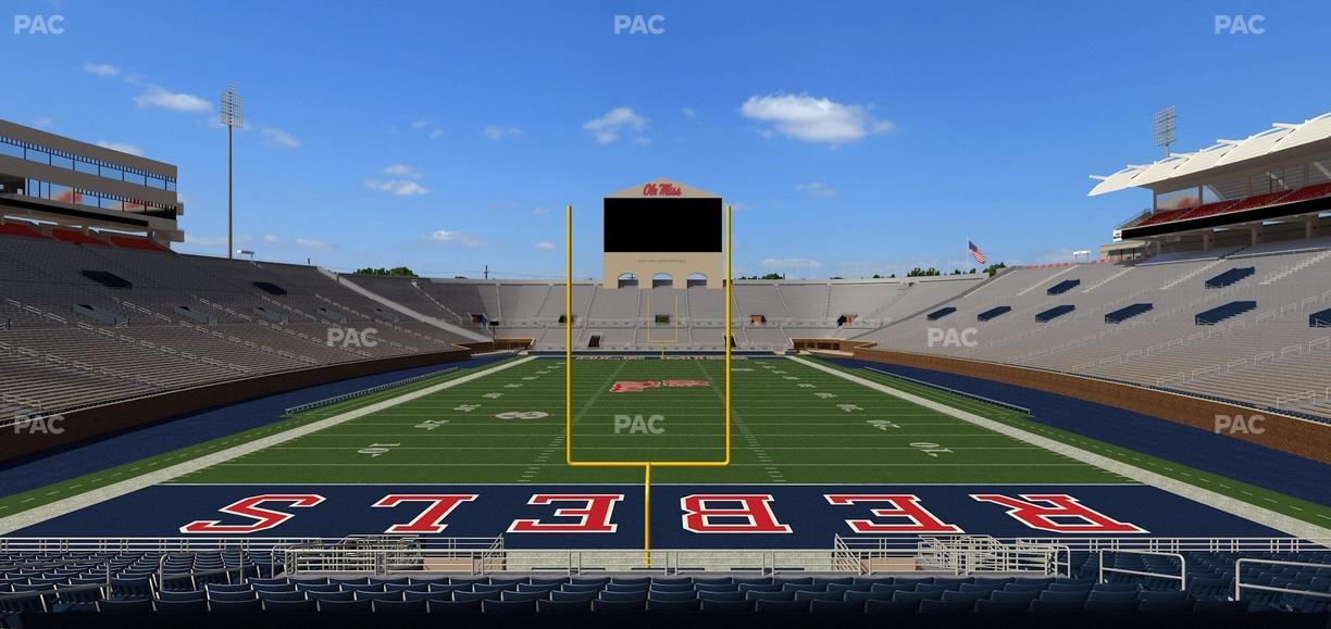 Vaught Hemingway Stadium - Section S 6 Seat View