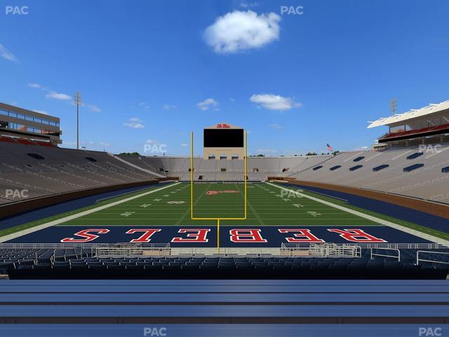 Vaught Hemingway Stadium - Section S 6 Seat View