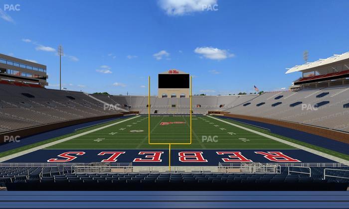 Vaught Hemingway Stadium - Section S 6 Seat View