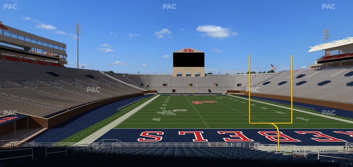 Vaught Hemingway Stadium - Section S 7 Seat View