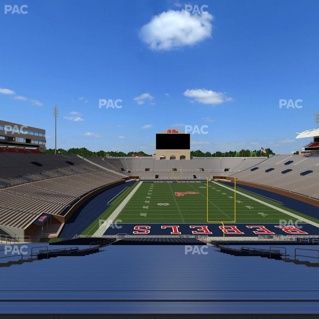 Vaught Hemingway Stadium - Section S 7 Seat View