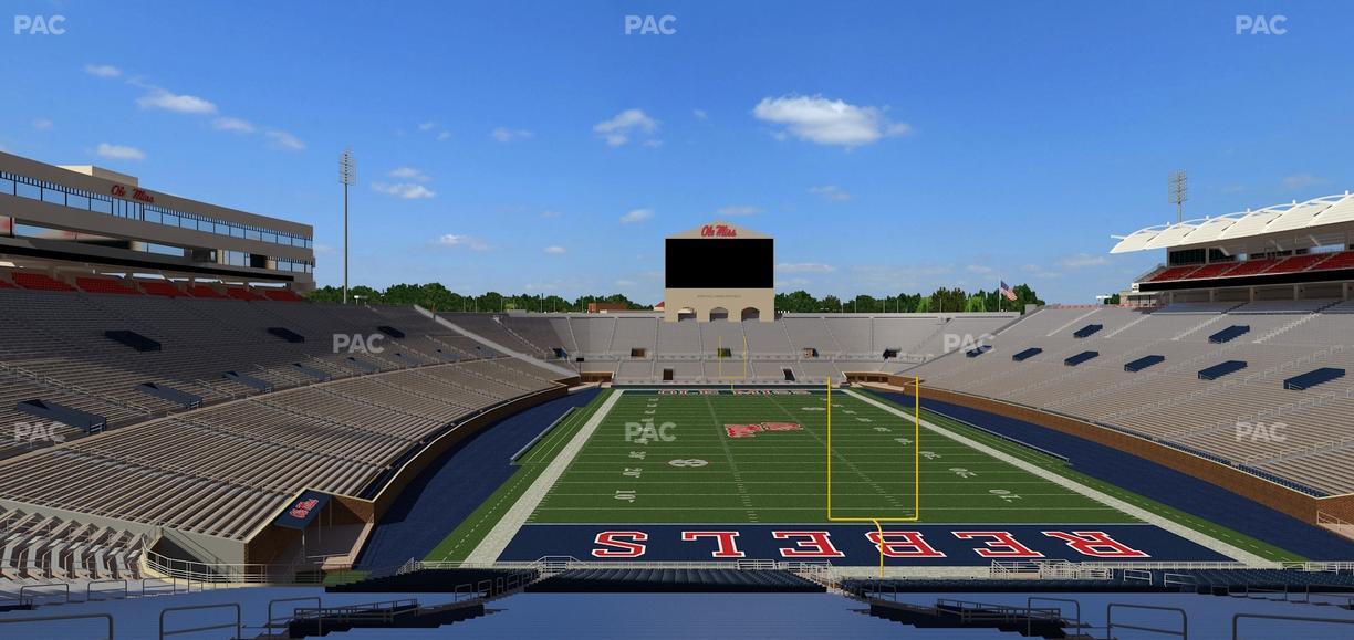 Vaught Hemingway Stadium - Section S 7 Seat View