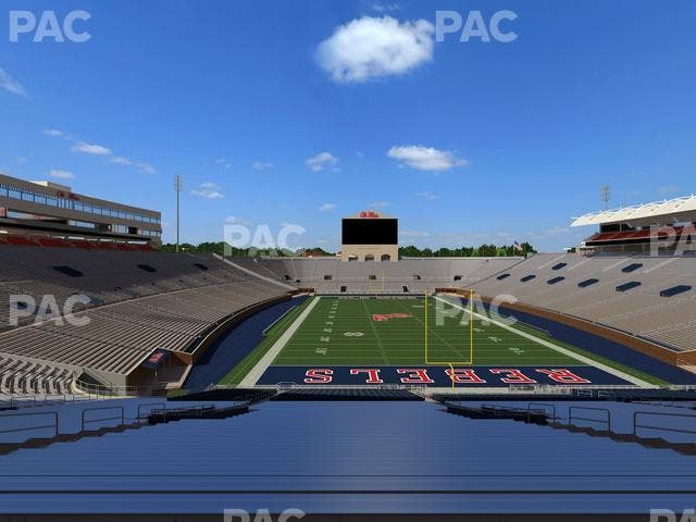 Vaught Hemingway Stadium - Section S 7 Seat View