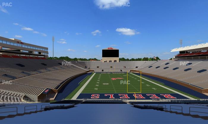 Vaught Hemingway Stadium - Section S 7 Seat View