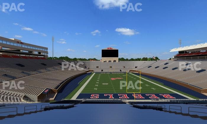 Vaught Hemingway Stadium - Section S 7 Seat View