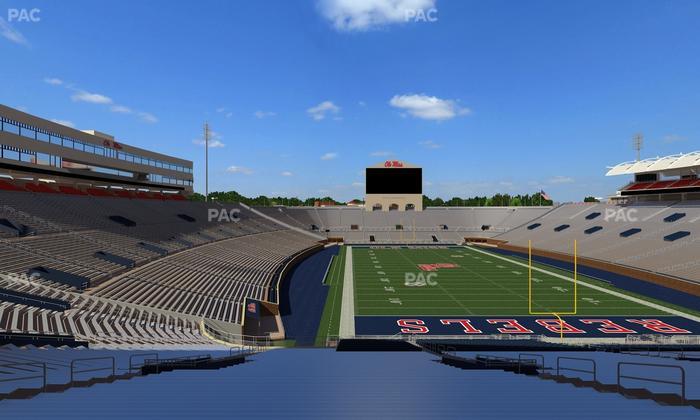 Vaught Hemingway Stadium - Section S 8 Seat View