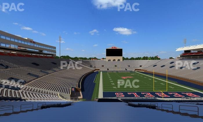Vaught Hemingway Stadium - Section S 8 Seat View
