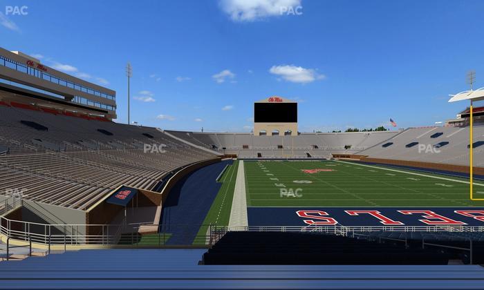 Vaught Hemingway Stadium - Section S 8 Seat View