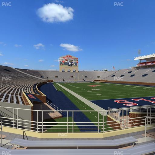 Vaught Hemingway Stadium - Section S 9 Seat View