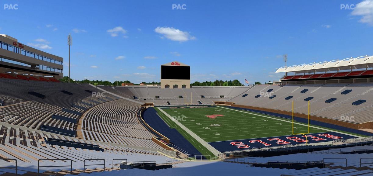 Vaught Hemingway Stadium - Section S 9 Seat View