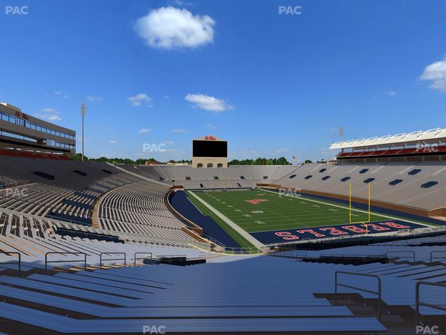 Vaught Hemingway Stadium - Section S 9 Seat View