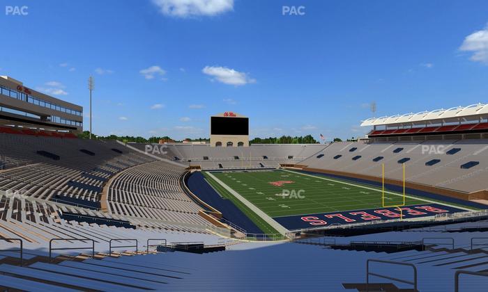 Vaught Hemingway Stadium - Section S 9 Seat View