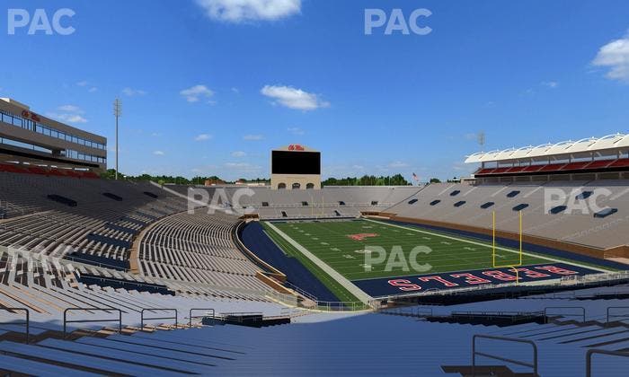 Vaught Hemingway Stadium - Section S 9 Seat View