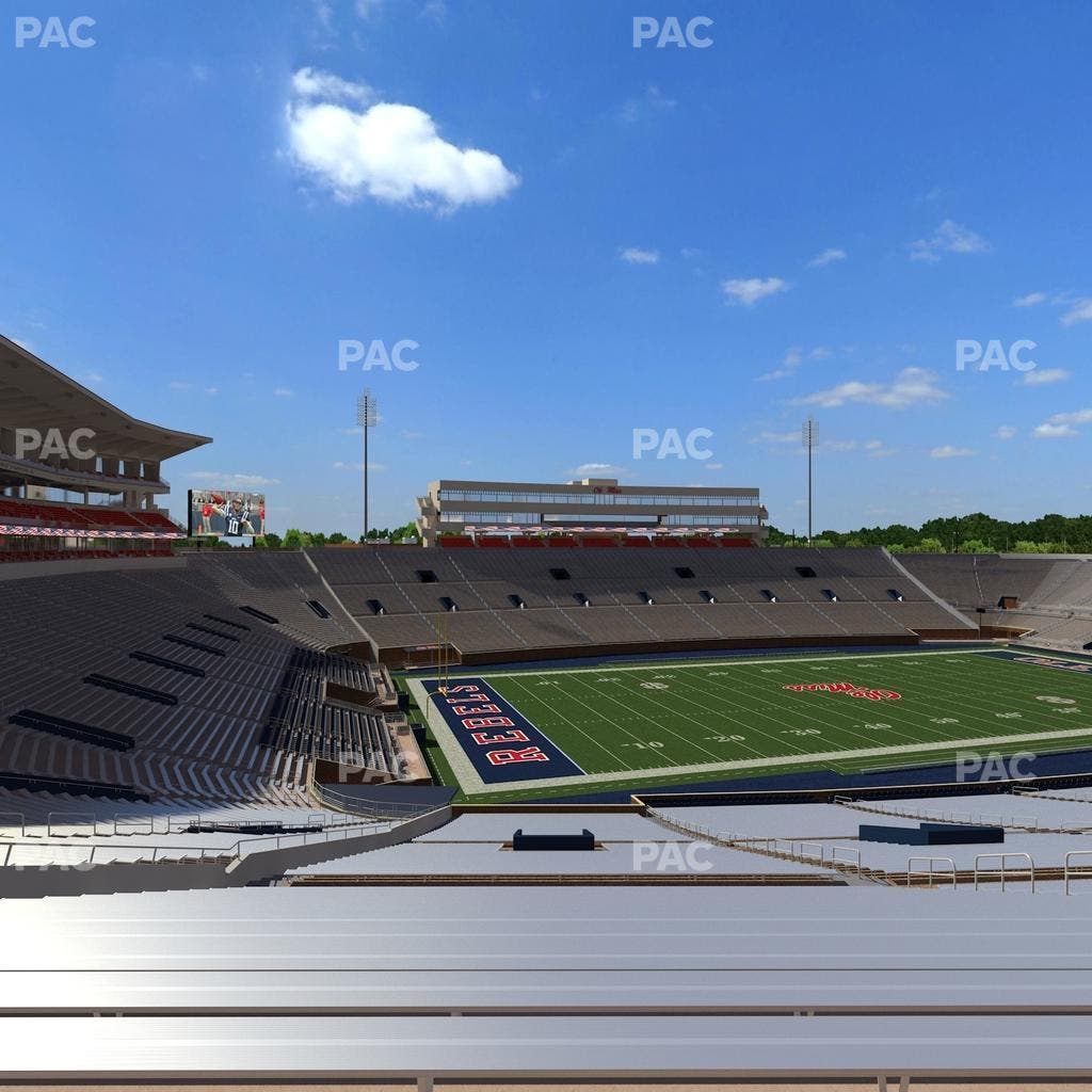 Vaught Hemingway Stadium - Section S Seat View