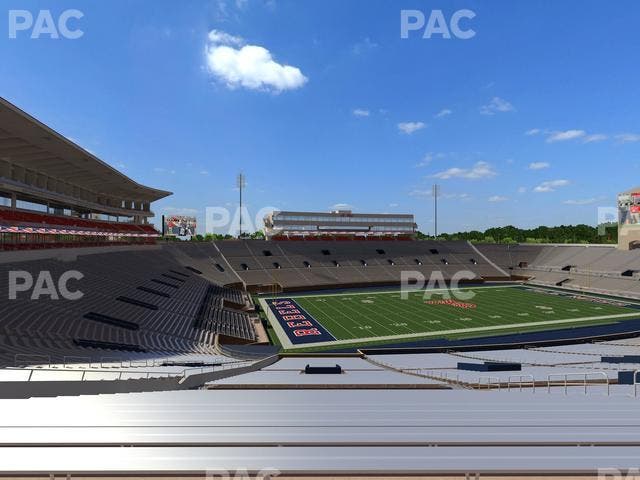 Vaught Hemingway Stadium - Section S Seat View