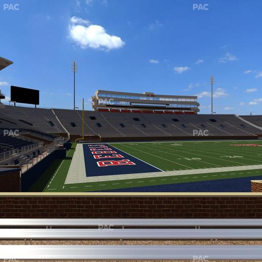 Vaught Hemingway Stadium - Section S Seat View