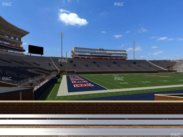 Vaught Hemingway Stadium - Section S Seat View