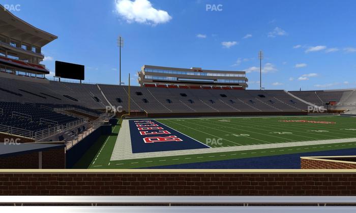 Vaught Hemingway Stadium - Section S Seat View