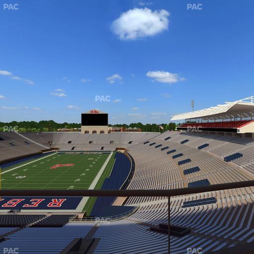 Vaught Hemingway Stadium - Section South Zone Club 109 Seat View