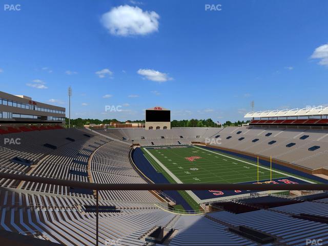 Vaught Hemingway Stadium - Section South Zone Club 116 Seat View