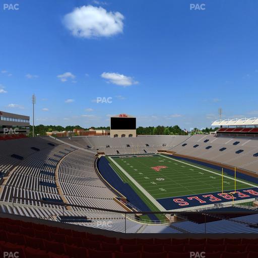 Vaught Hemingway Stadium - Section South Zone Club 116 Seat View