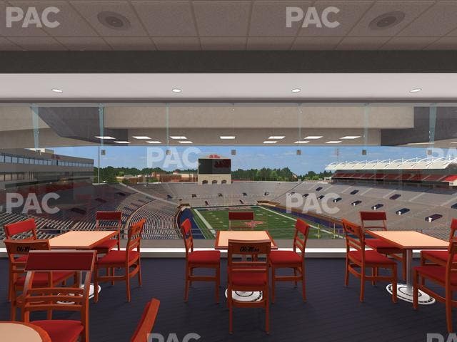 Vaught Hemingway Stadium - Section South Zone Club Seat View