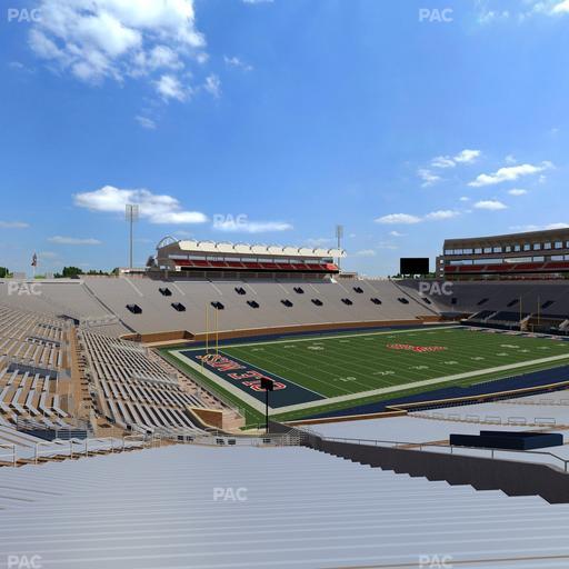 Vaught Hemingway Stadium - Section Student N 1 Seat View