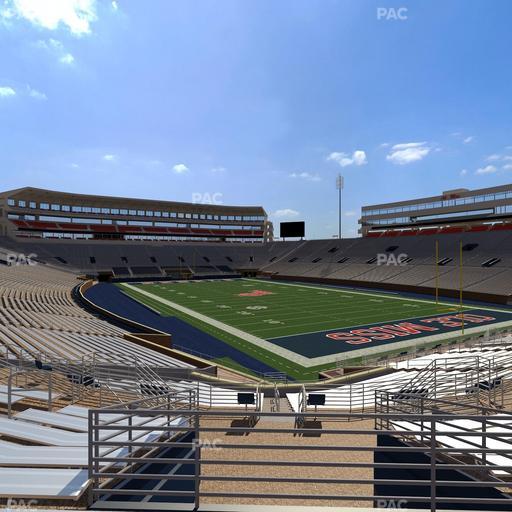 Vaught Hemingway Stadium - Section Student N 10 Seat View