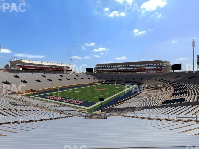 Vaught Hemingway Stadium - Section Student N 2 Seat View