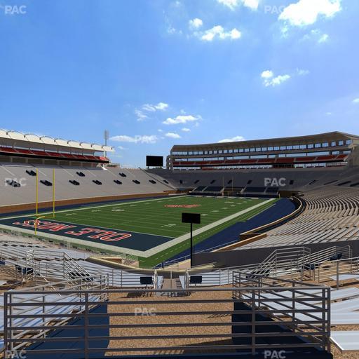 Vaught Hemingway Stadium - Section Student N 2 Seat View