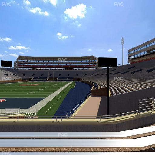 Vaught Hemingway Stadium - Section Student N 3 Seat View