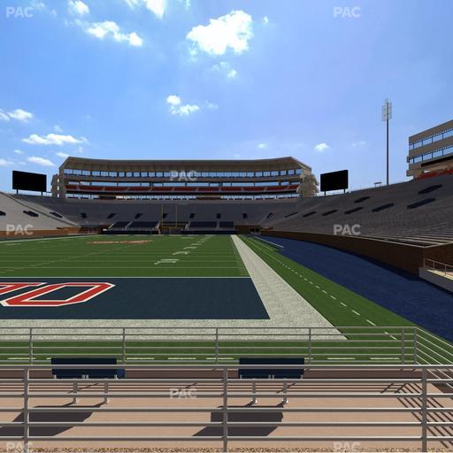 Vaught Hemingway Stadium - Section Student N 4 Seat View