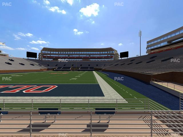 Vaught Hemingway Stadium - Section Student N 4 Seat View