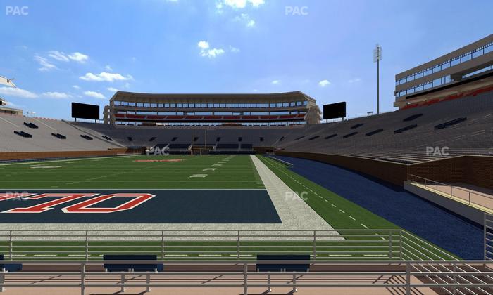 Vaught Hemingway Stadium - Section Student N 4 Seat View