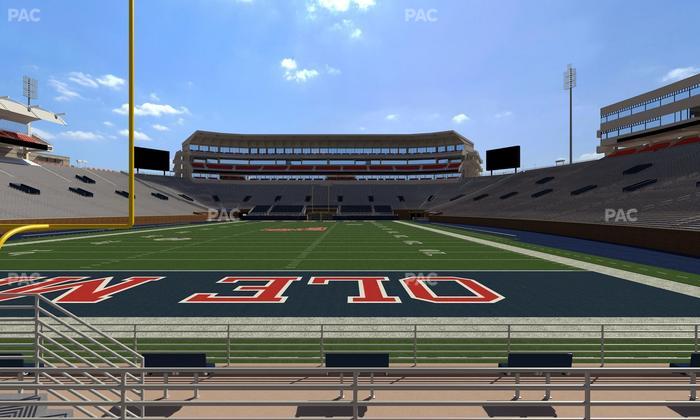 Vaught Hemingway Stadium - Section Student N 5 Seat View