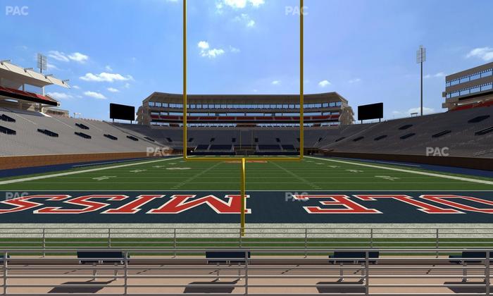 Vaught Hemingway Stadium - Section Student N 6 Seat View