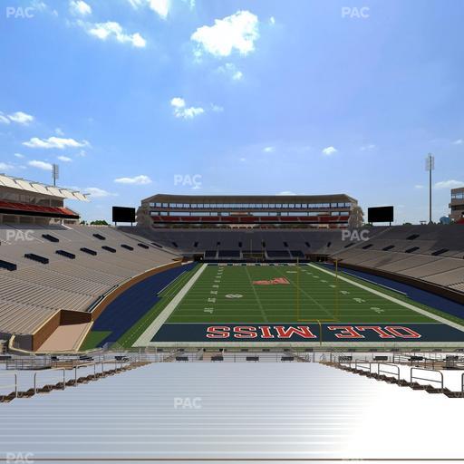 Vaught Hemingway Stadium - Section Student N 7 Seat View