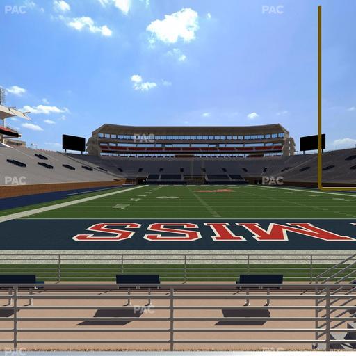 Vaught Hemingway Stadium - Section Student N 7 Seat View