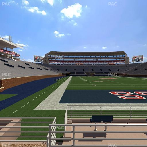 Vaught Hemingway Stadium - Section Student N 8 Seat View