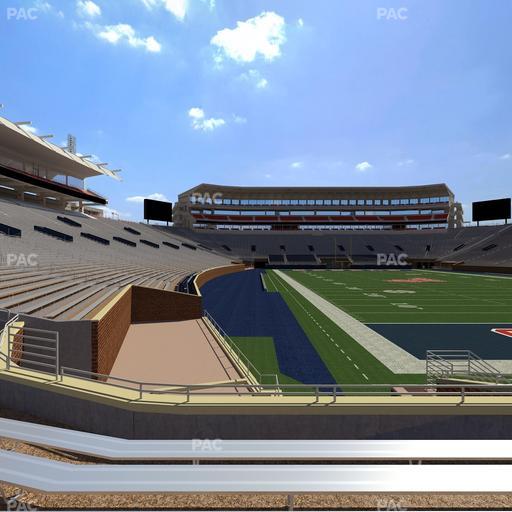 Vaught Hemingway Stadium - Section Student N 9 Seat View