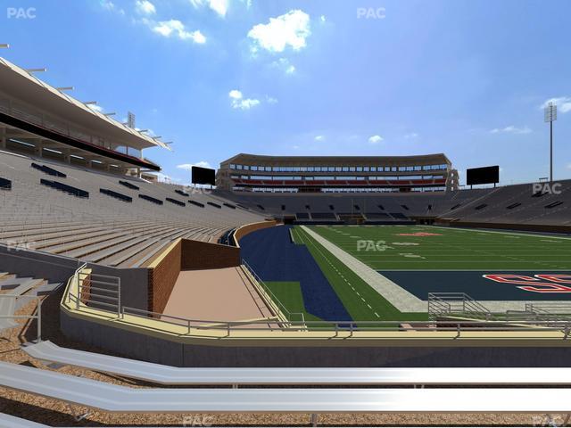 Vaught Hemingway Stadium - Section Student N 9 Seat View