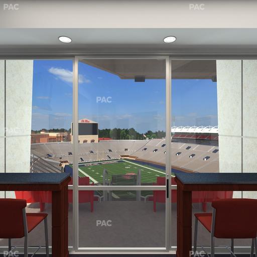 Vaught Hemingway Stadium - Section Upper South Suites Seat View