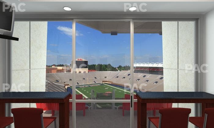 Vaught Hemingway Stadium - Section Upper South Suites Seat View
