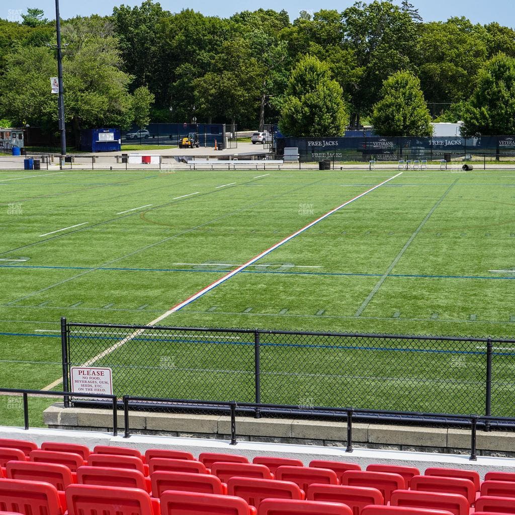 Veterans Memorial Stadium - Section 1776 Reserved 4 Seat View