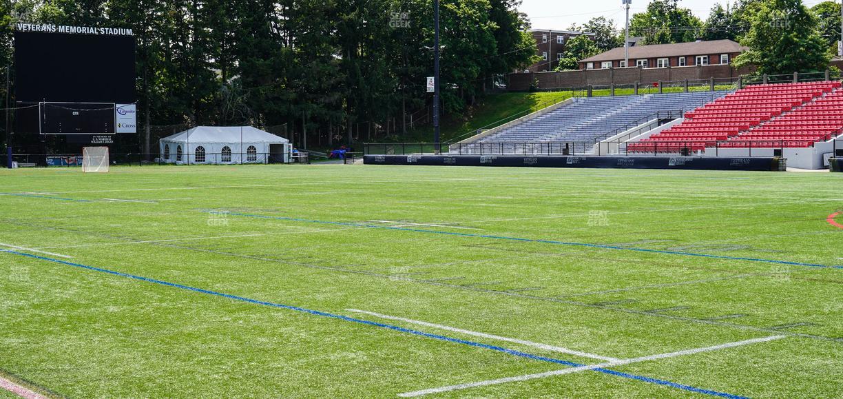 Veterans Memorial Stadium - Section Ada Seat View