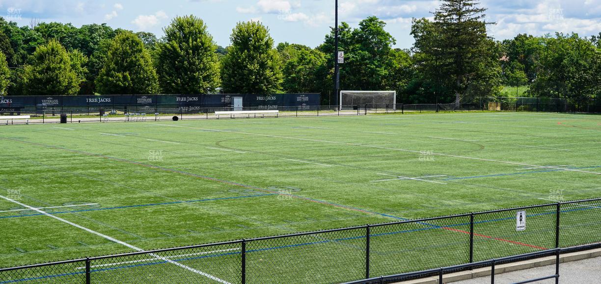 Veterans Memorial Stadium - Section Blue Reserved 9 Seat View